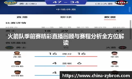 火箭队季前赛精彩直播回顾与赛程分析全方位解读